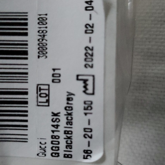 Gucci Womens Black Sunglasses - NWT - Picture 14 of 14